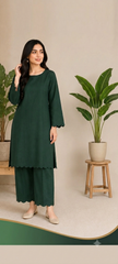 Verdant Scallop Two-Piece