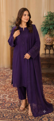 Midnight Orchid Lace Formal