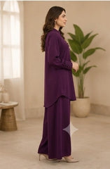 Deep Purple Solid Elegance