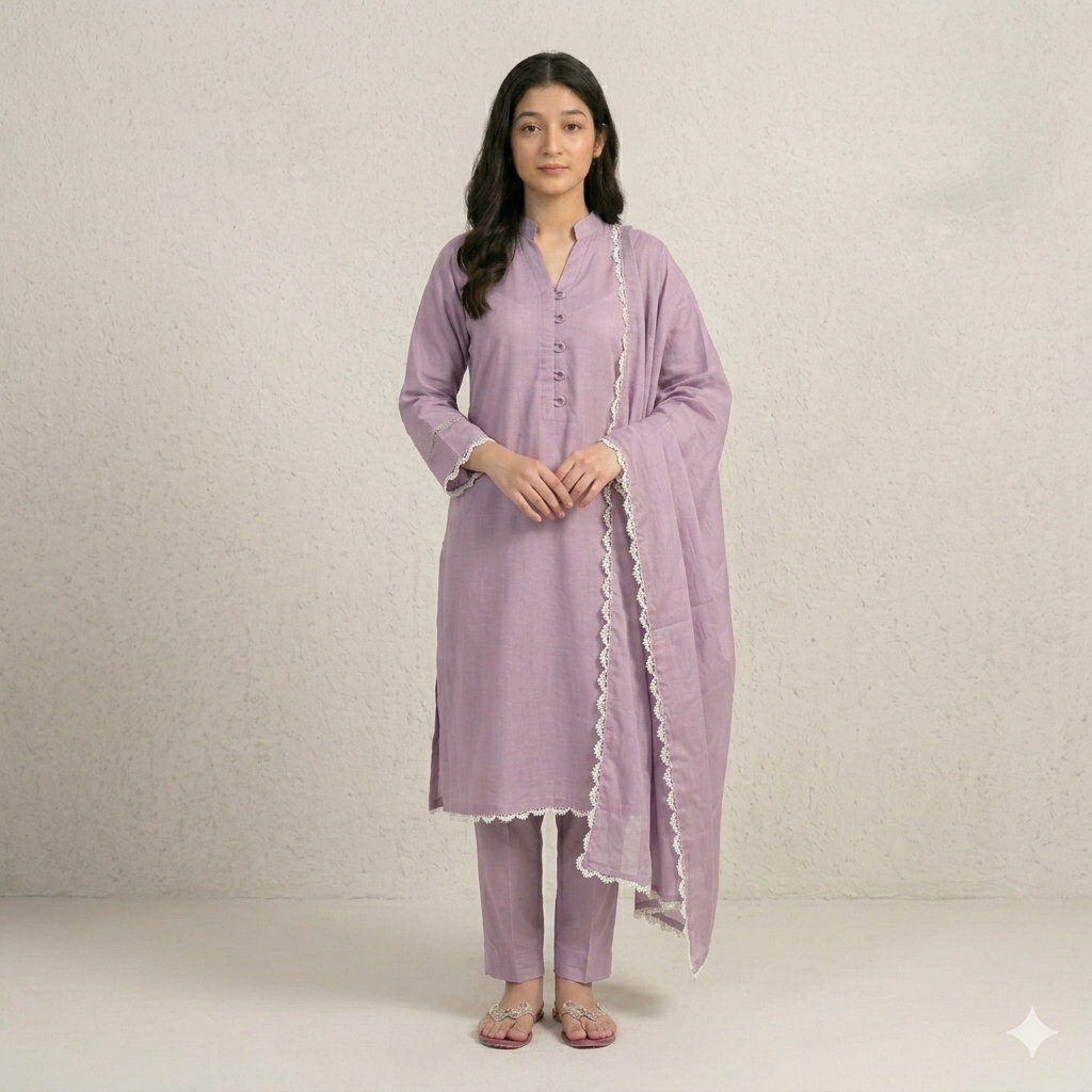 Lilac Serenity Casual Set