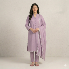 Lilac Serenity Casual Set