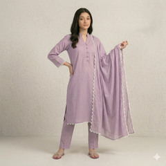 Lilac Serenity Casual Set